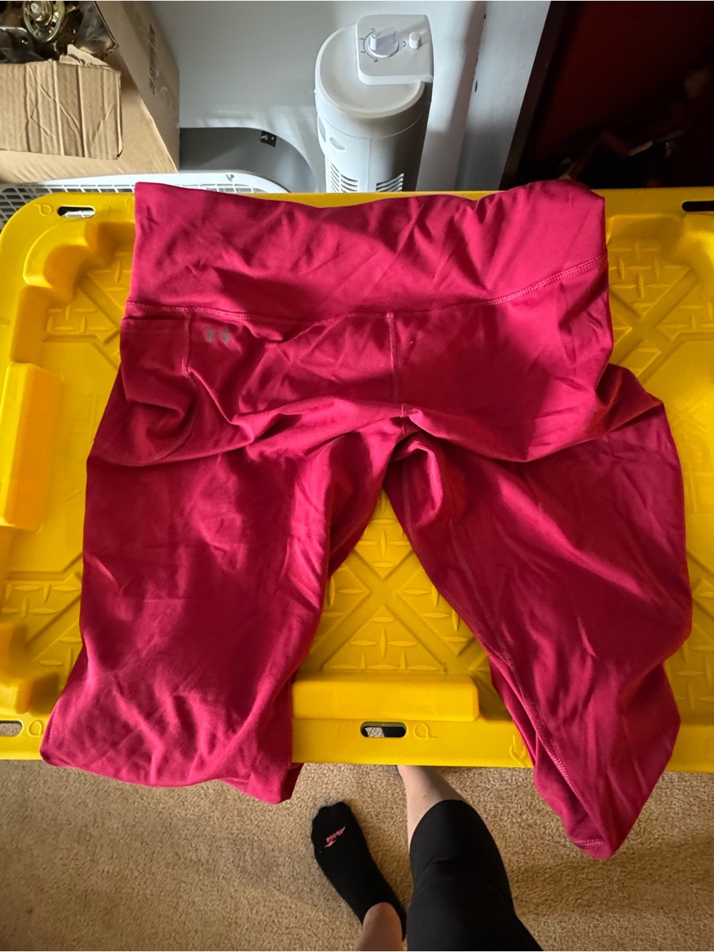 Women’s Active Pull-On leggings in red - Under Armour